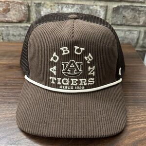 NWT** Auburn Tiger Brown Trucker Hat